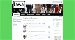 Desktop Screenshot of lawamaerkte.de